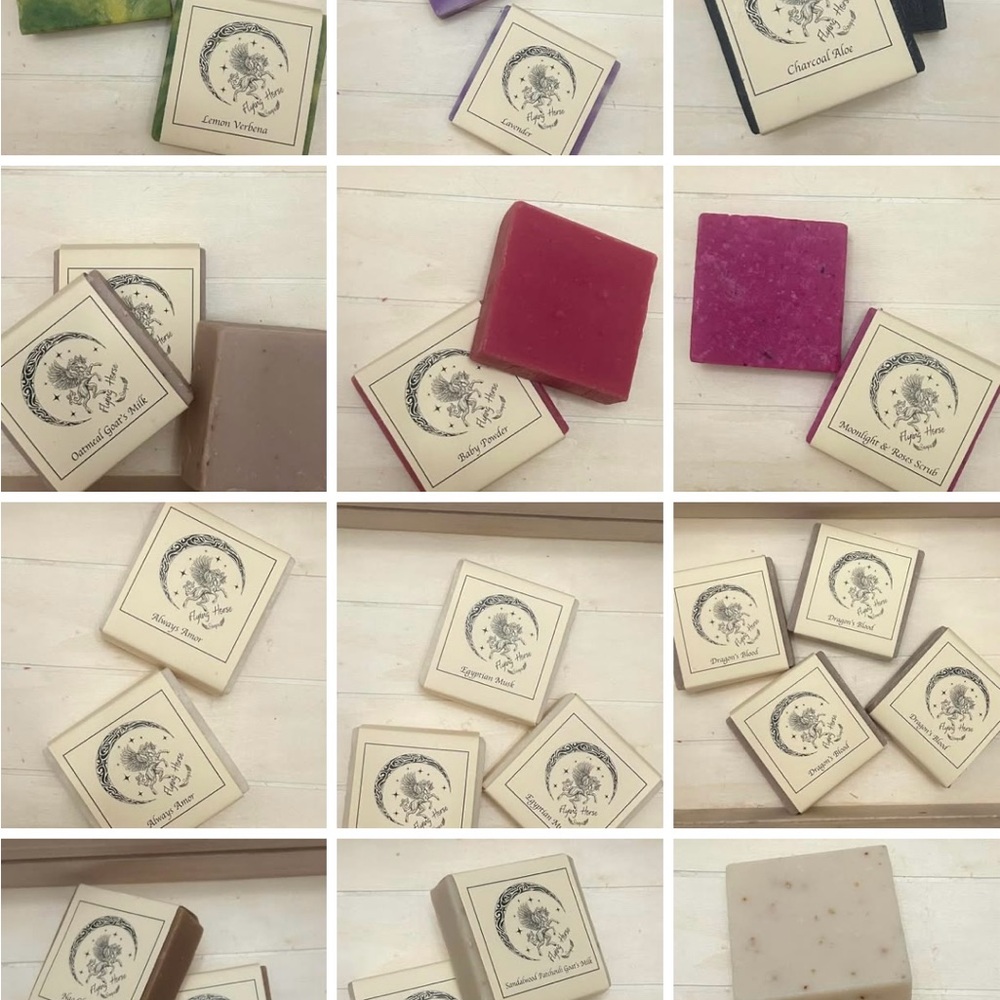 Handcrafted Soap Set - Assorted Colors - Picture 2 of 3